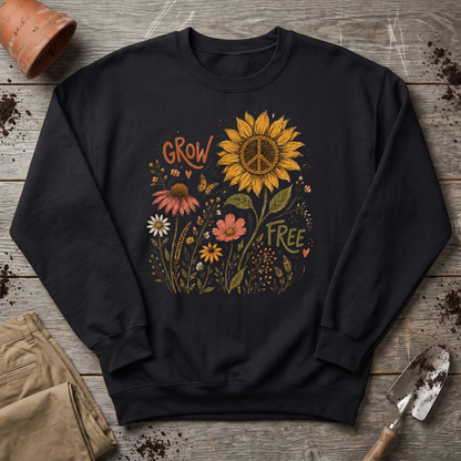 Grow Free Wildflowers Sweatshirt