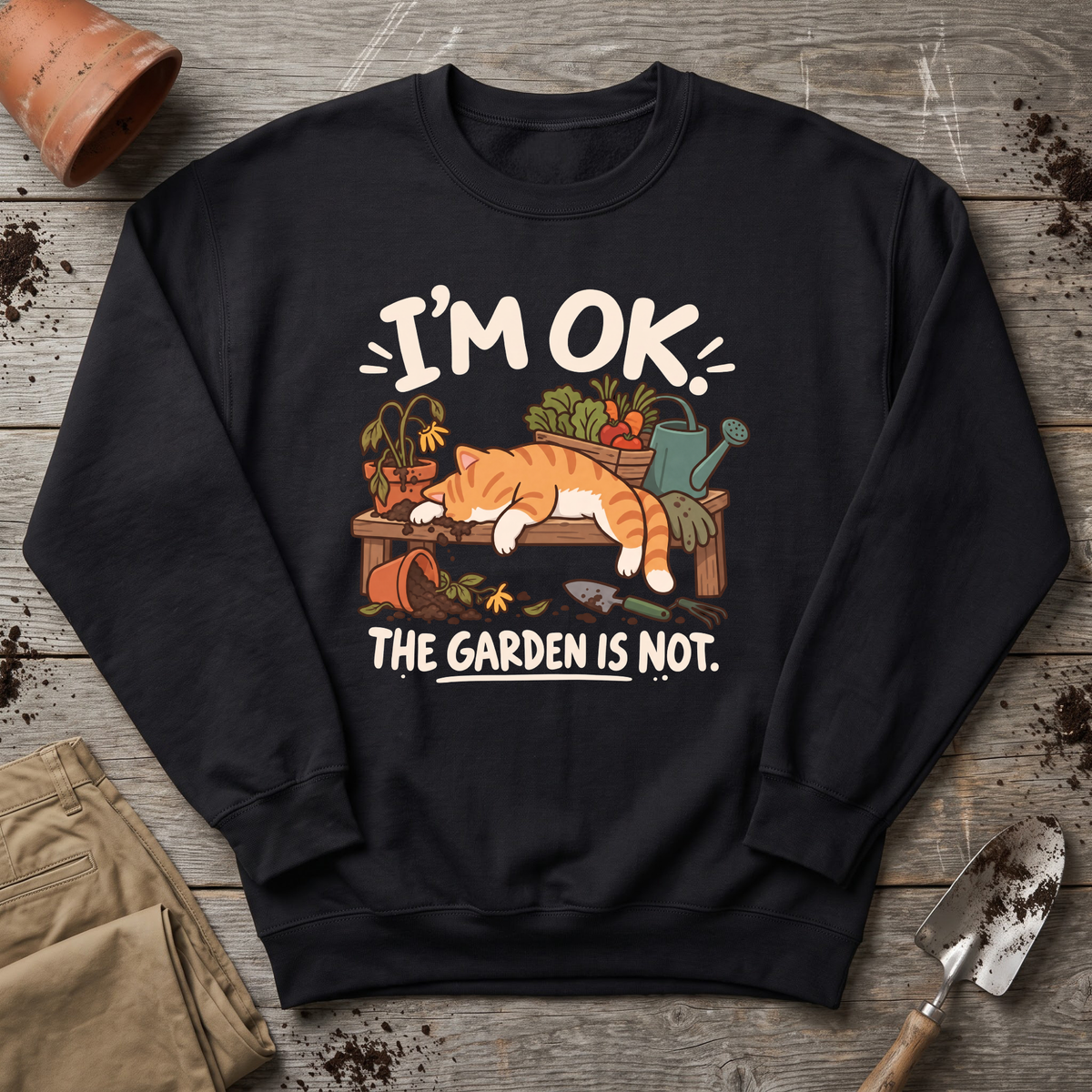 Garden Struggles Sweatshirt