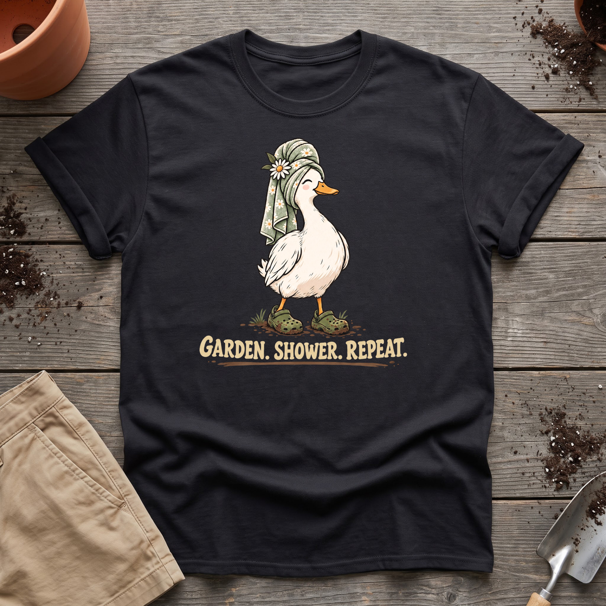 Garden Shower Repeat T-Shirt