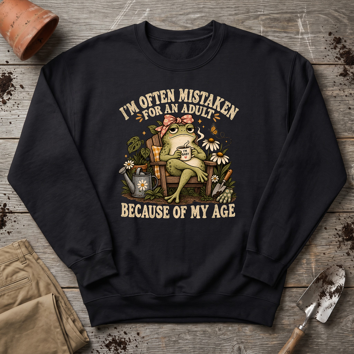 Adult By Age Garden Sweatshirt