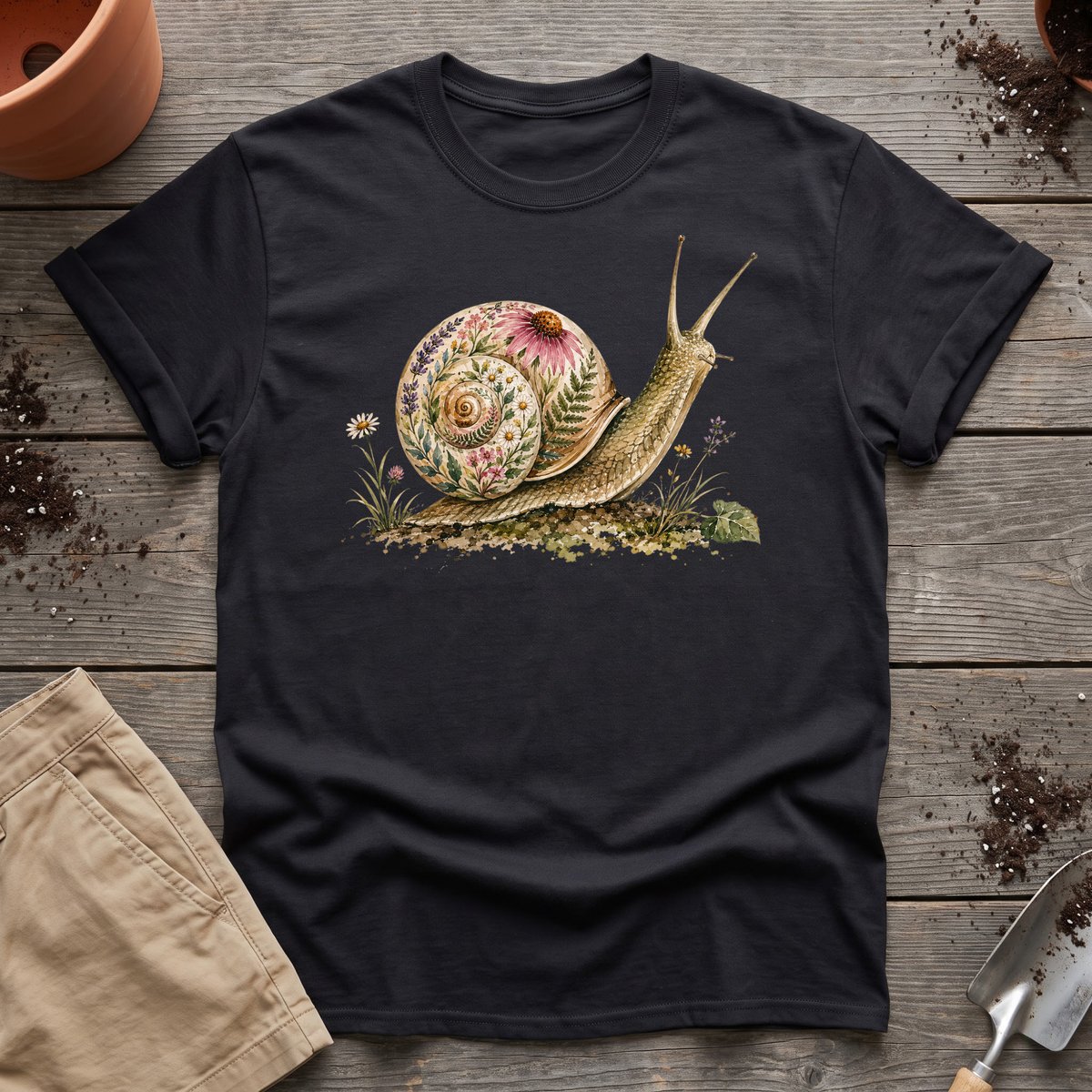 Botanical Garden Snail T-Shirt