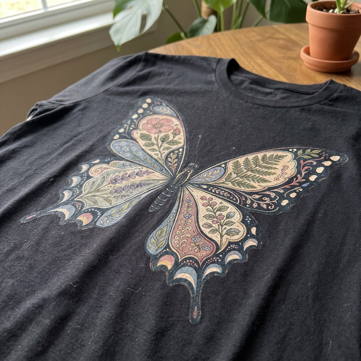 Botanical Butterfly T-Shirt