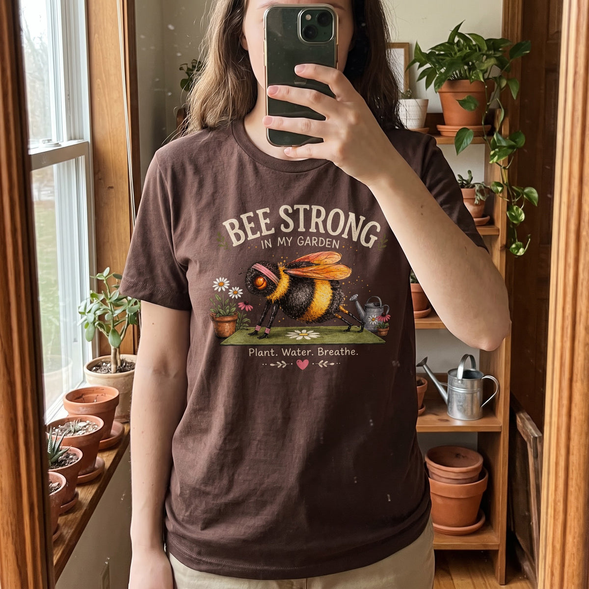 Bee Strong Garden T-Shirt