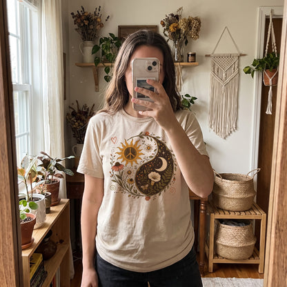 Botanical Sun & Moon T-Shirt