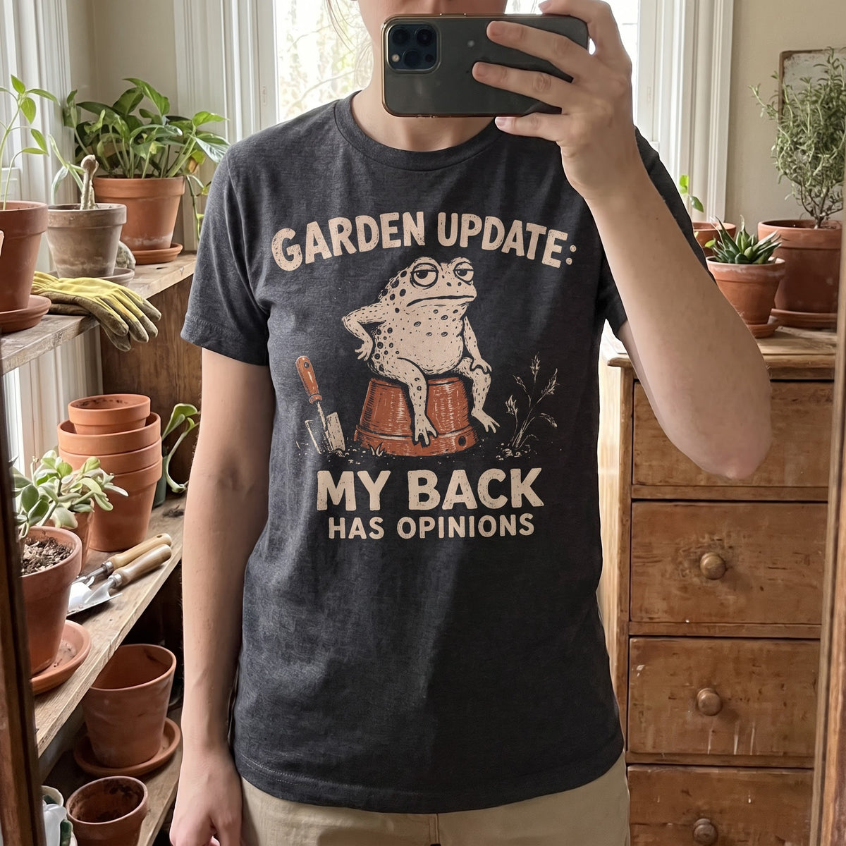 Gardening Back Pain T-Shirt
