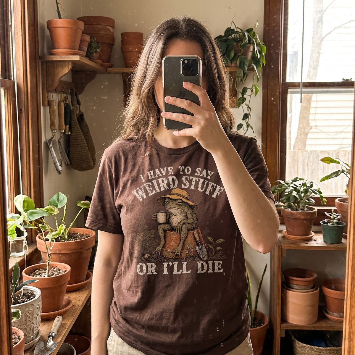 Weird Garden Toad T-Shirt
