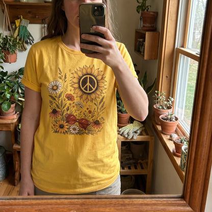 Sunflower Peace T-Shirt