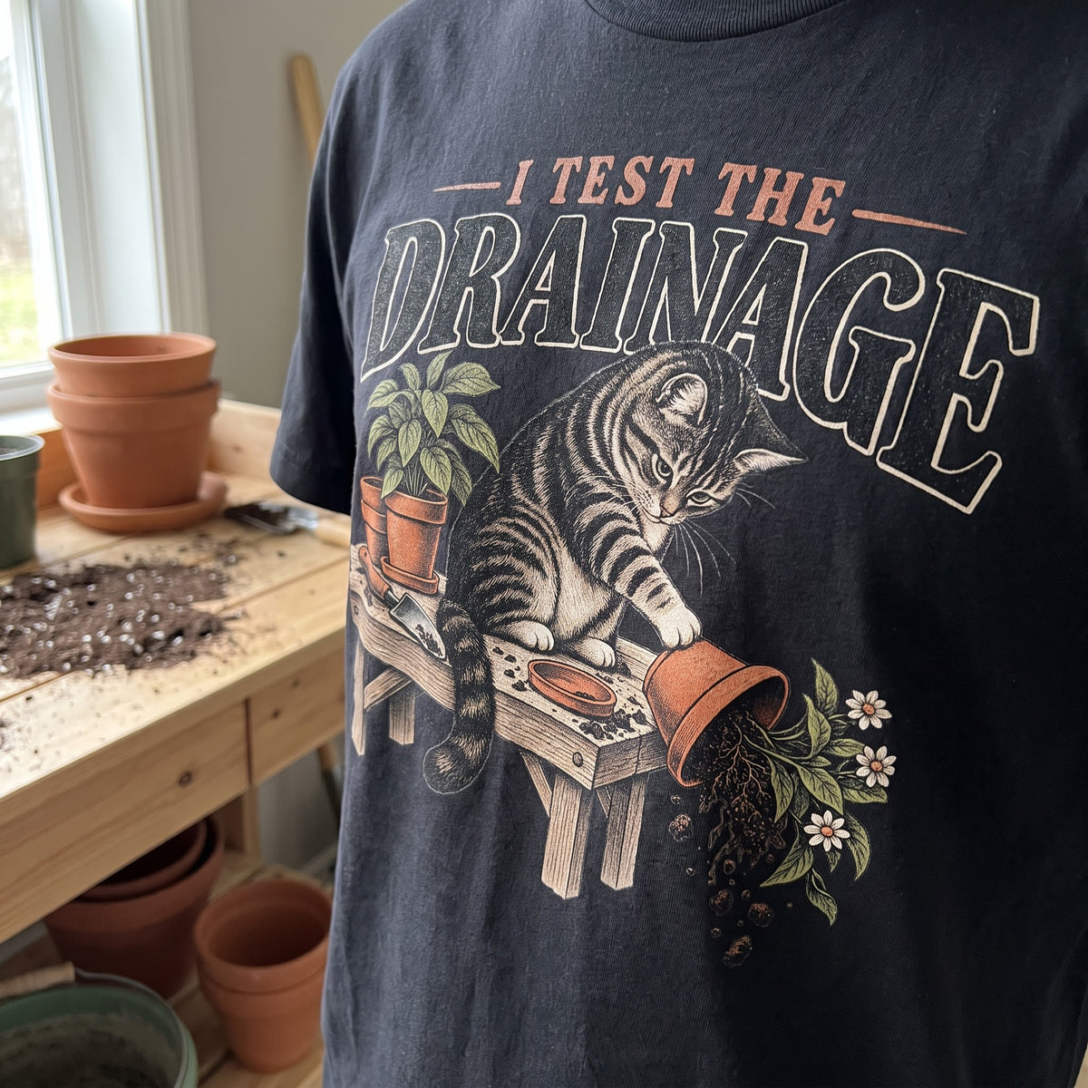Drainage Test T-Shirt