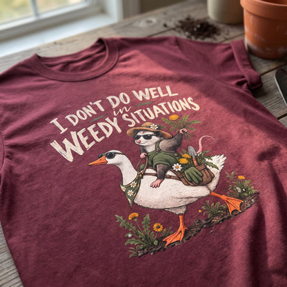 Weedy Situations Garden T-Shirt