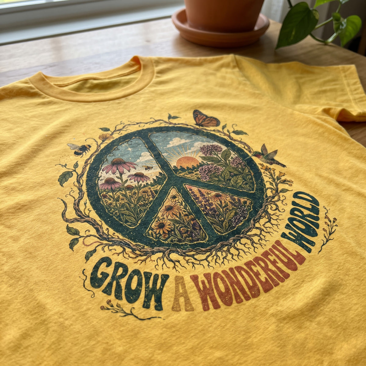 Grow A Wonderful World T-Shirt