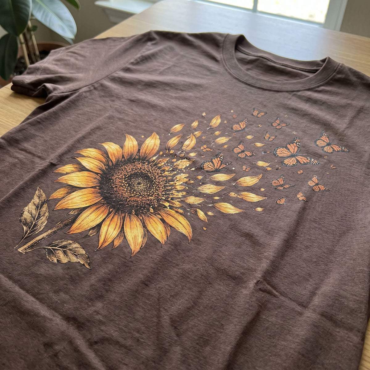 Monarch Sunflower T-Shirt