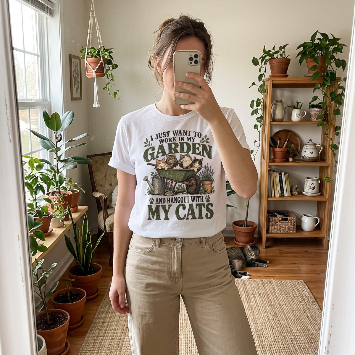 Garden Cat Life T-Shirt