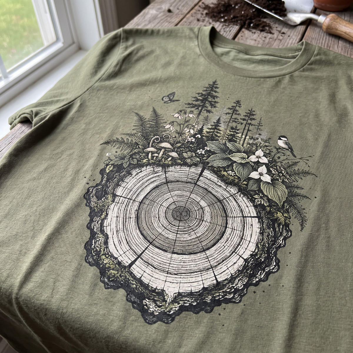 Forest Growth Rings T-Shirt