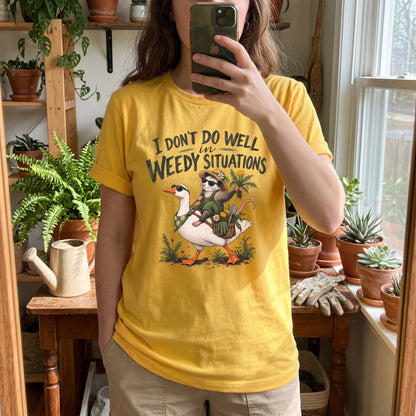 Weedy Situations Garden T-Shirt