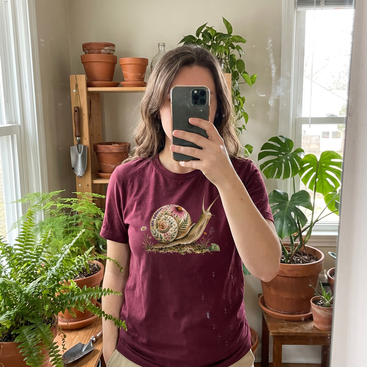 Botanical Garden Snail T-Shirt