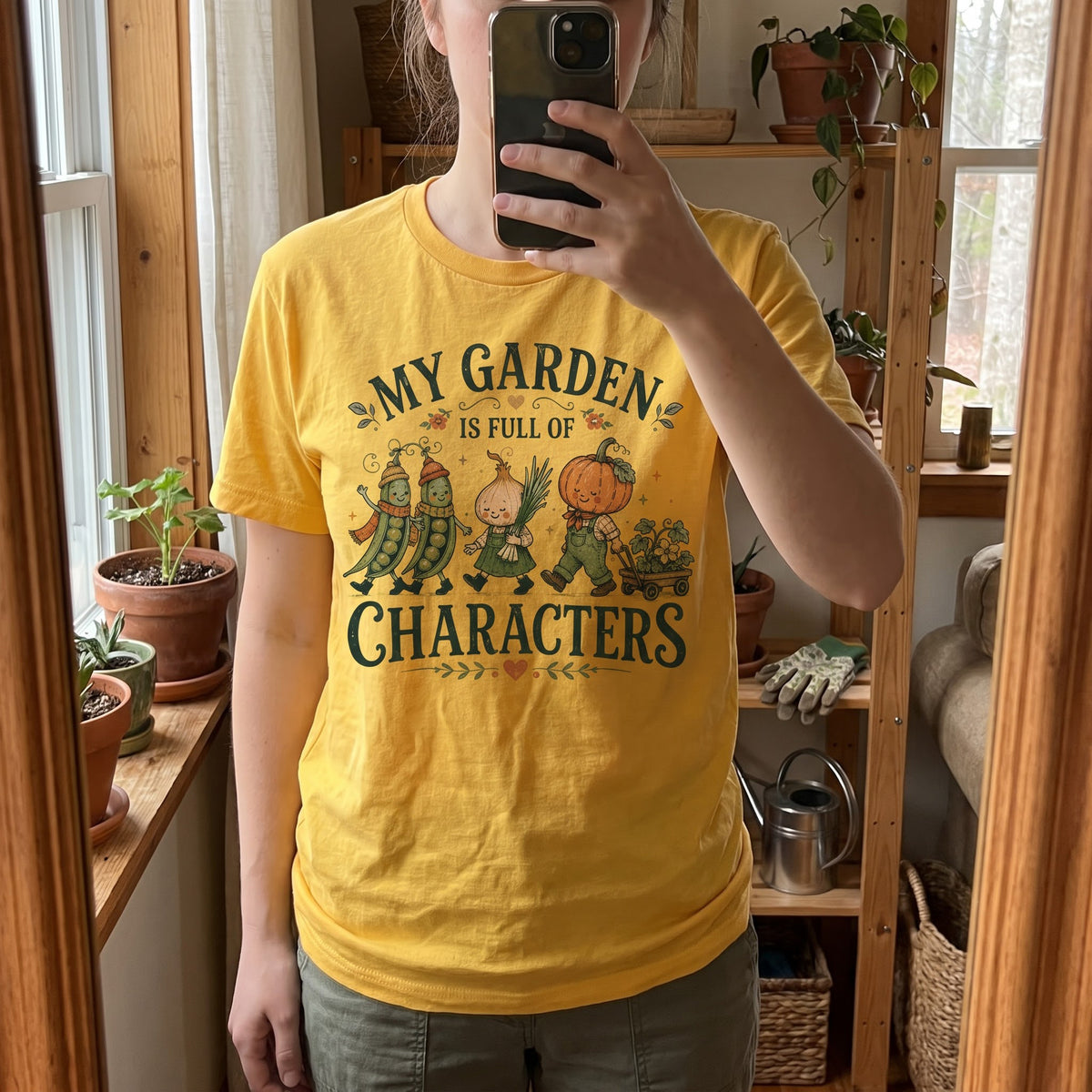 Garden Characters T-Shirt