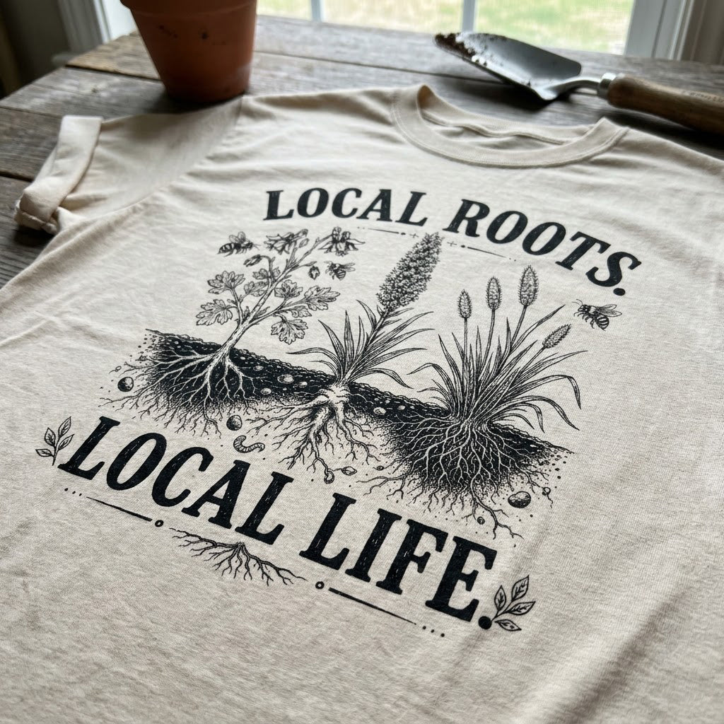 Local Roots Native Garden T-Shirt