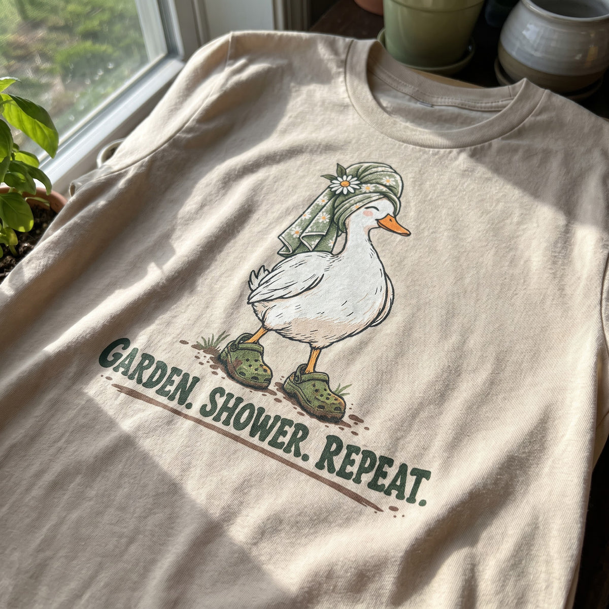 Garden Shower Repeat T-Shirt