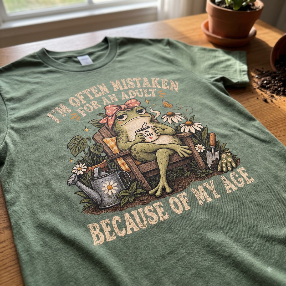 Adult By Age Garden T-Shirt