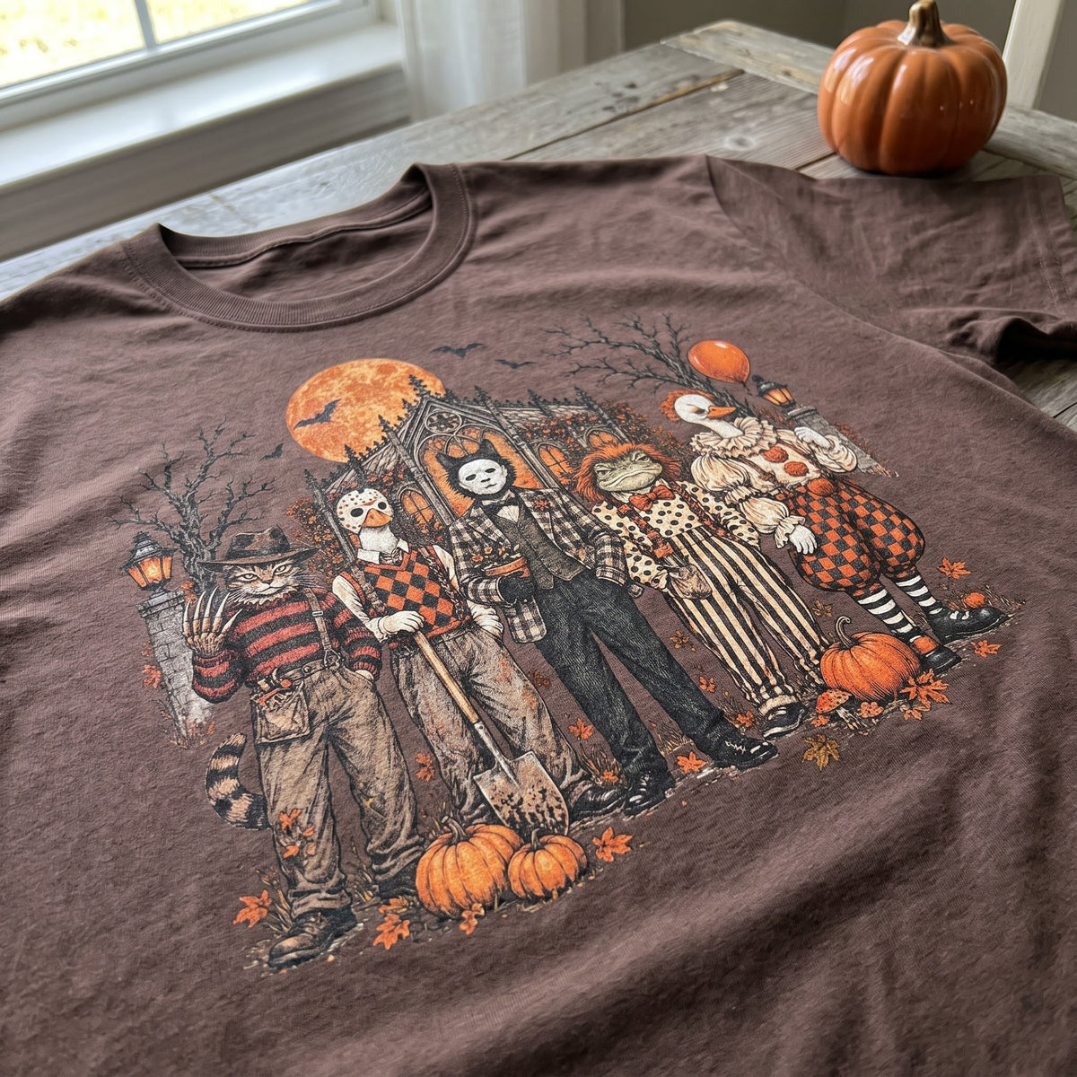 Spooky Garden Lineup T-Shirt