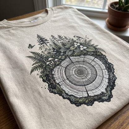 Forest Growth Rings T-Shirt