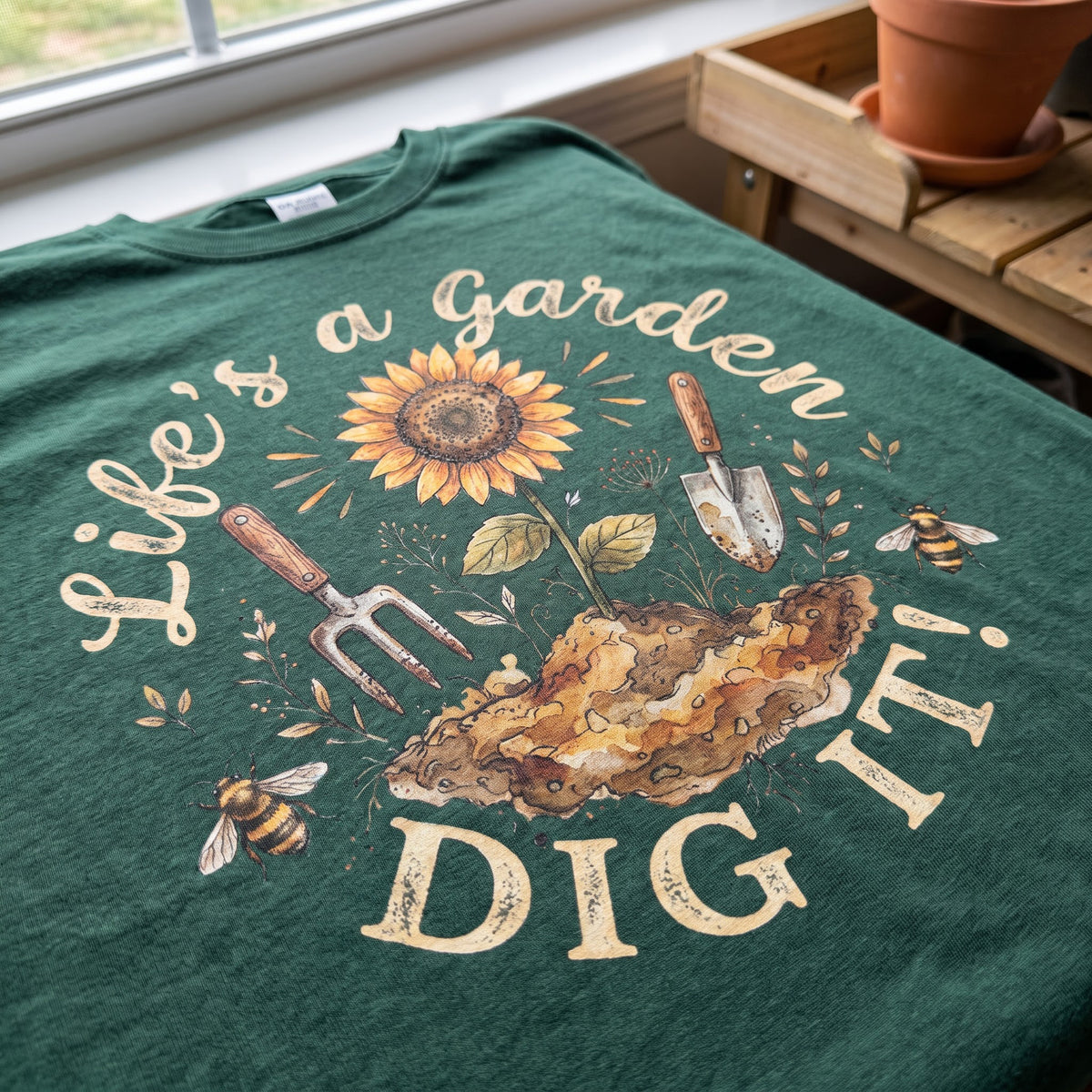 Life's A Garden T‑Shirt