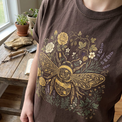 Bee Flower T‑Shirt