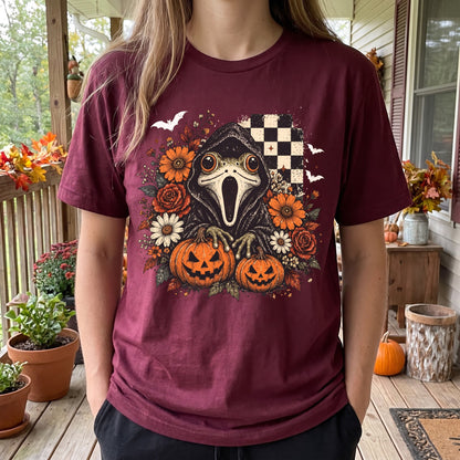 Spooky Frog Patch T-Shirt