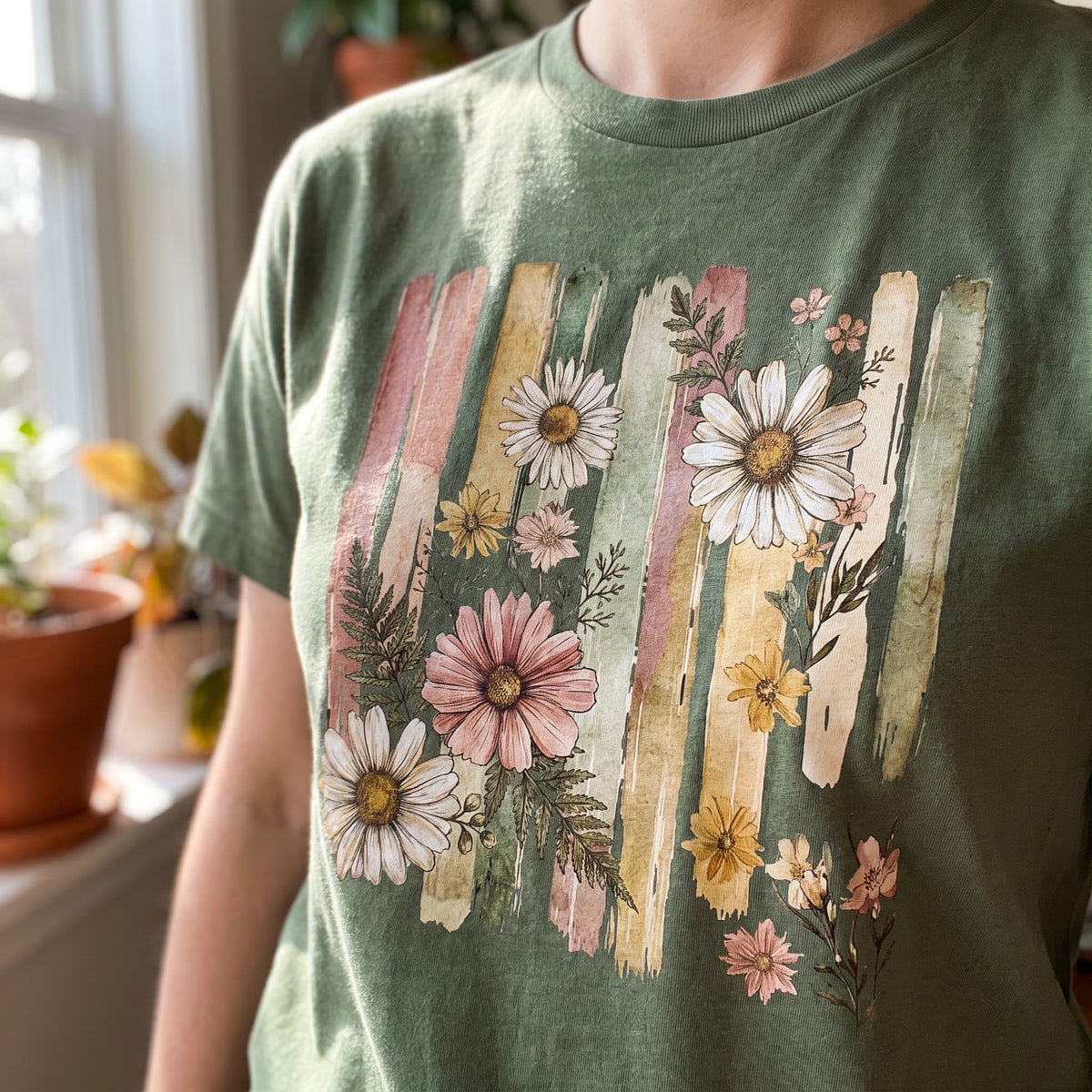 Vintage Daisy Meadow T-Shirt