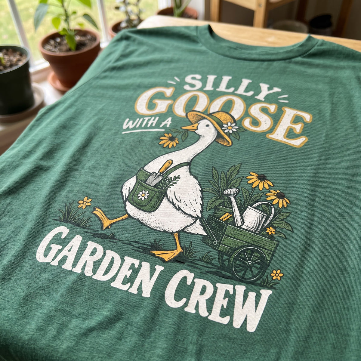 Silly Goose Gardener T-Shirt