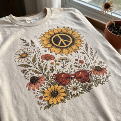 Sunflower Peace T-Shirt