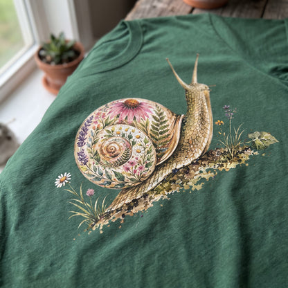Botanical Garden Snail T-Shirt