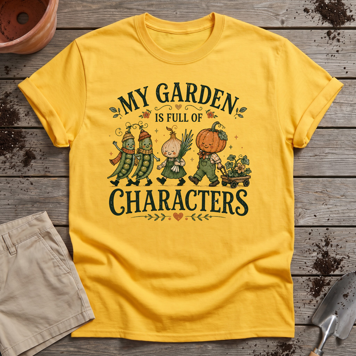 Garden Characters T-Shirt