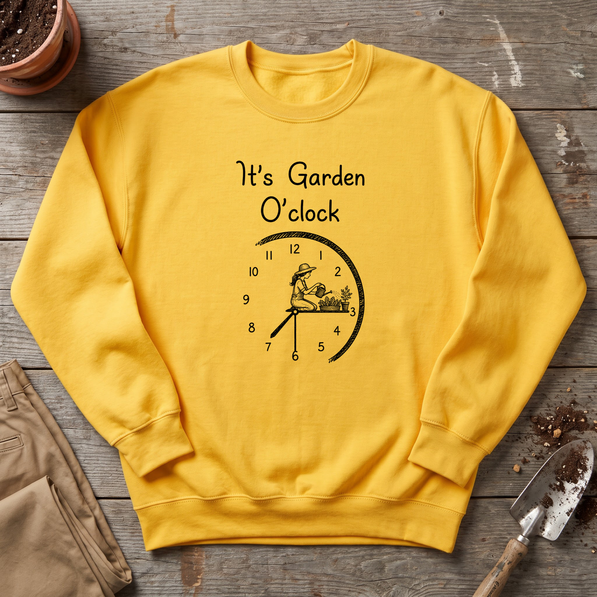Garden O’Clock Gardener Sweatshirt