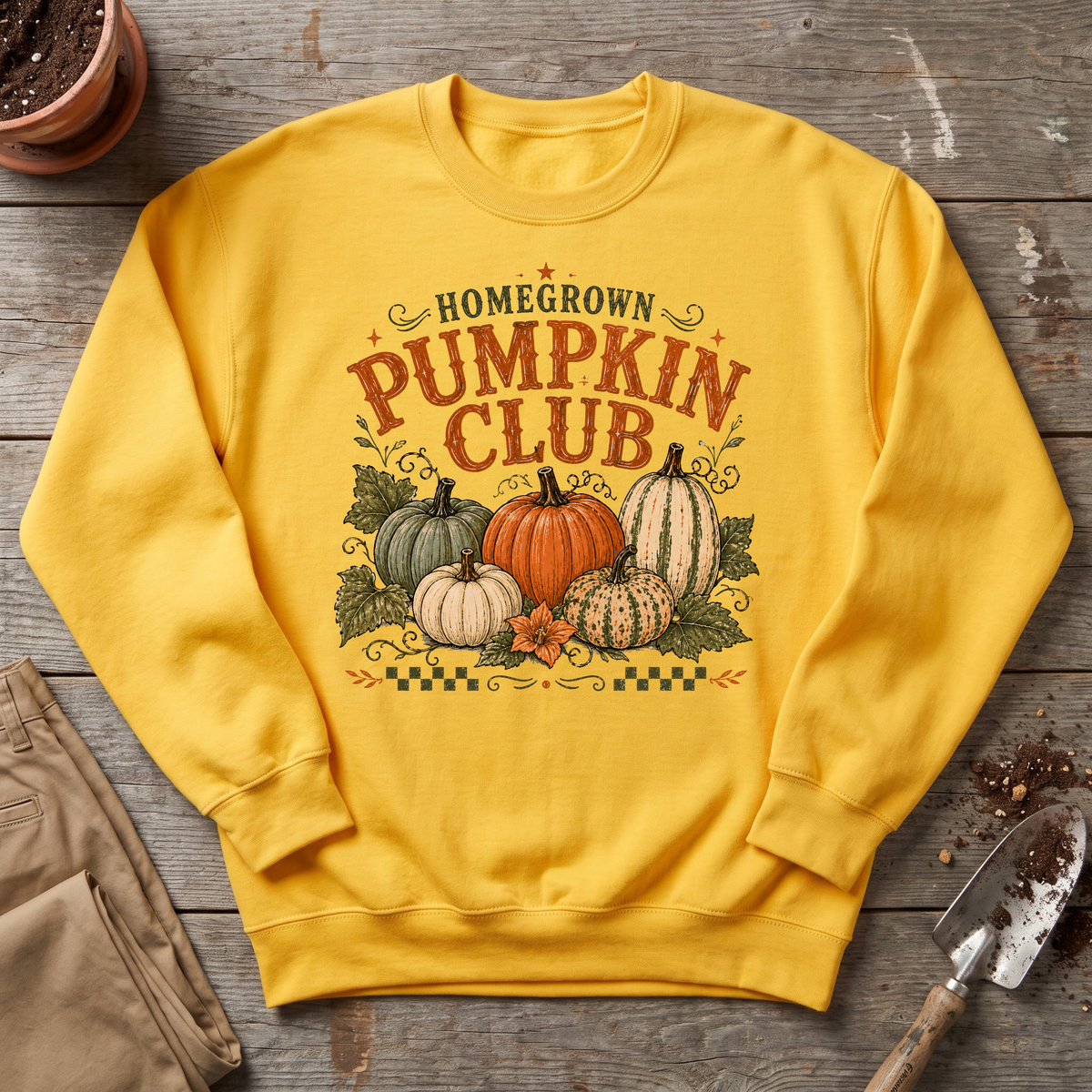 Homegrown Pumpkin Club Sweatshirt