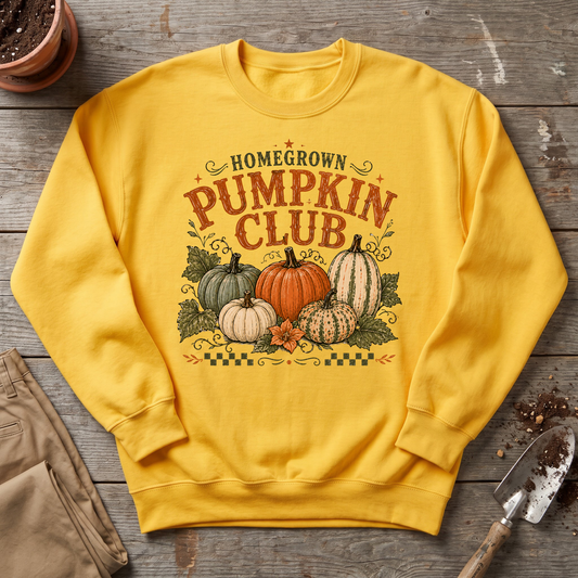 Homegrown Pumpkin Club Sweatshirt