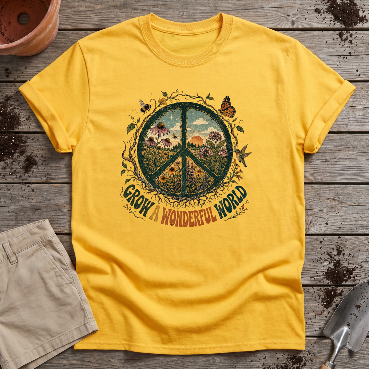Grow A Wonderful World T-Shirt