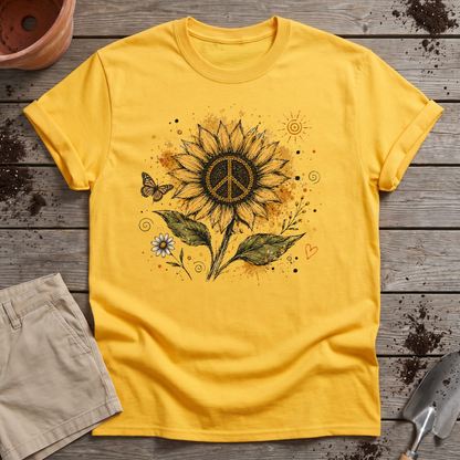 Sunflower Peace T-Shirt