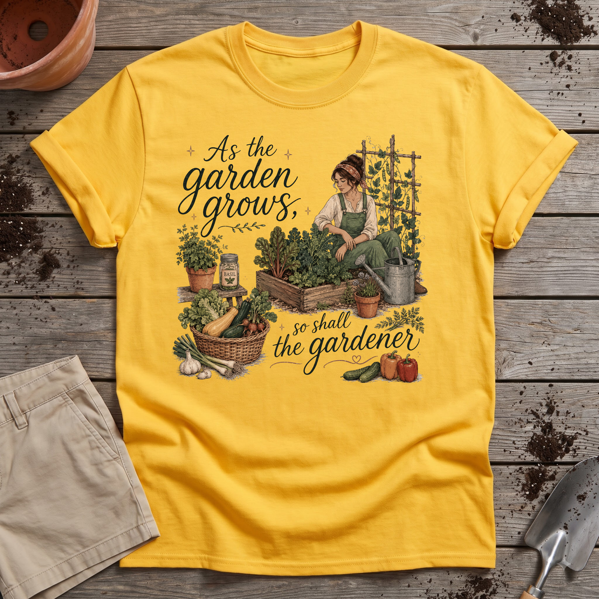 Growing With the Garden T-Shirt