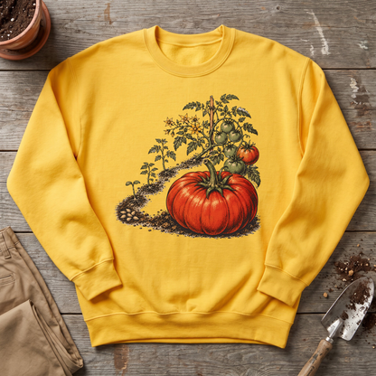 Tomato Growing Cycle Sweatshirt