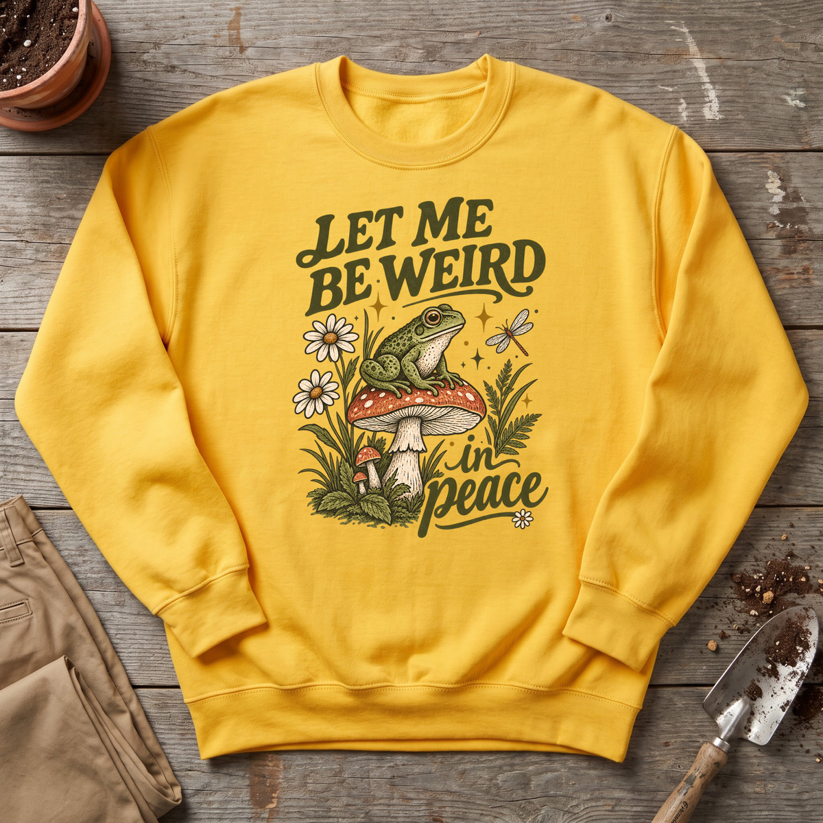 Weird In Peace Sweatshirt