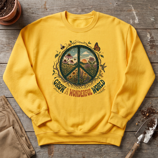 Grow A Wonderful World Sweatshirt