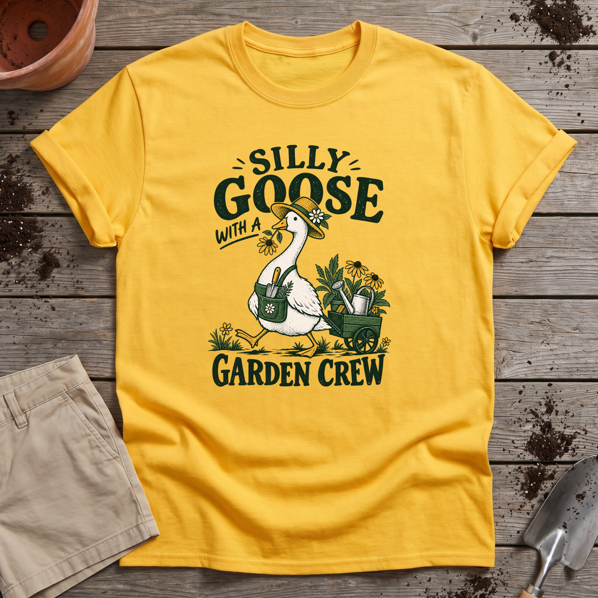 Silly Goose Gardener T-Shirt