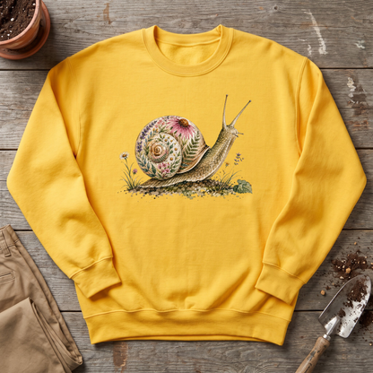 Botanical Garden Snail Sweatshirt