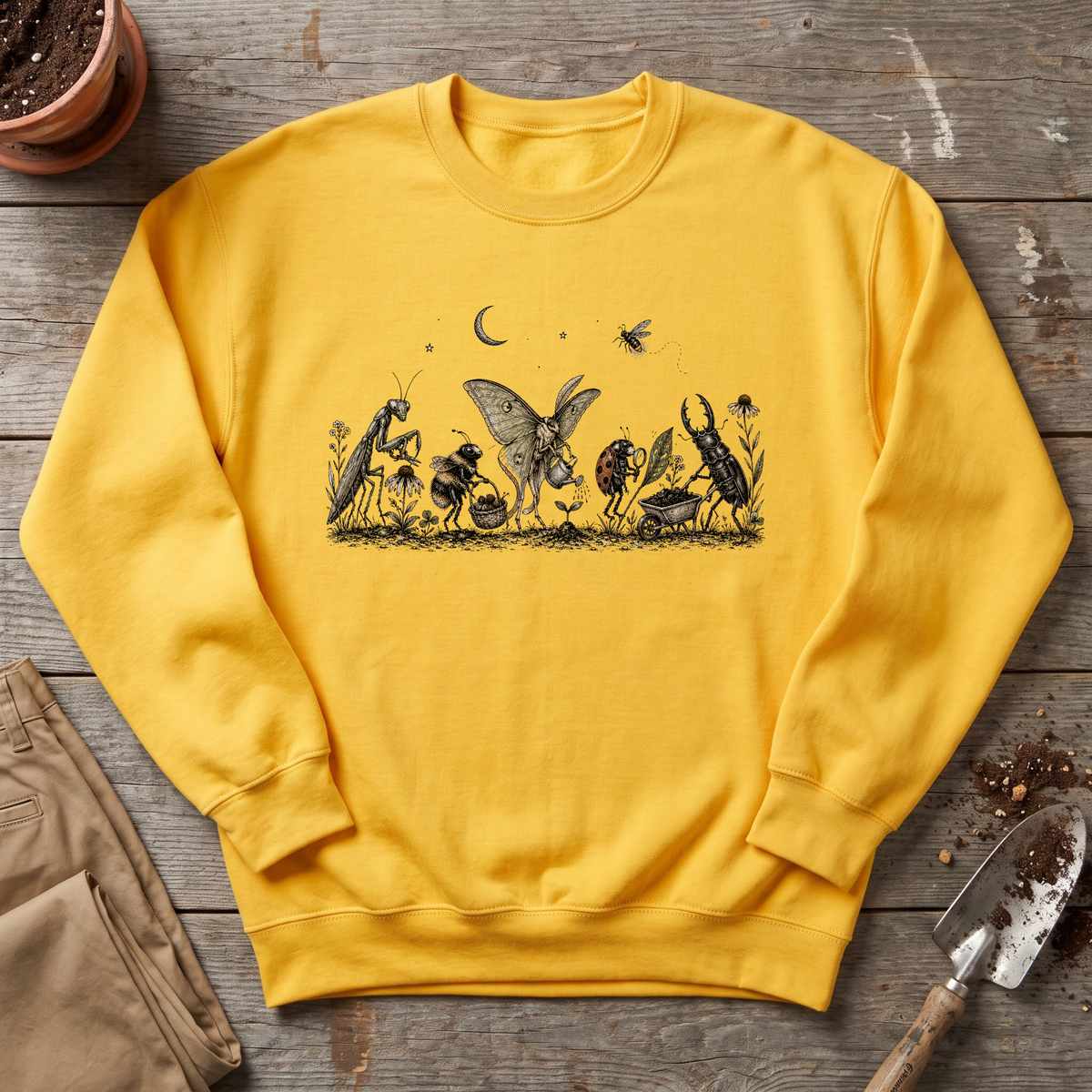 Pollinator Garden Crew Sweatshirt