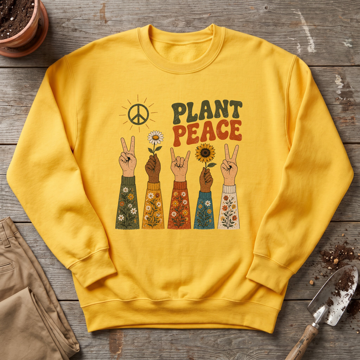 Plant Peace Sweatshirt