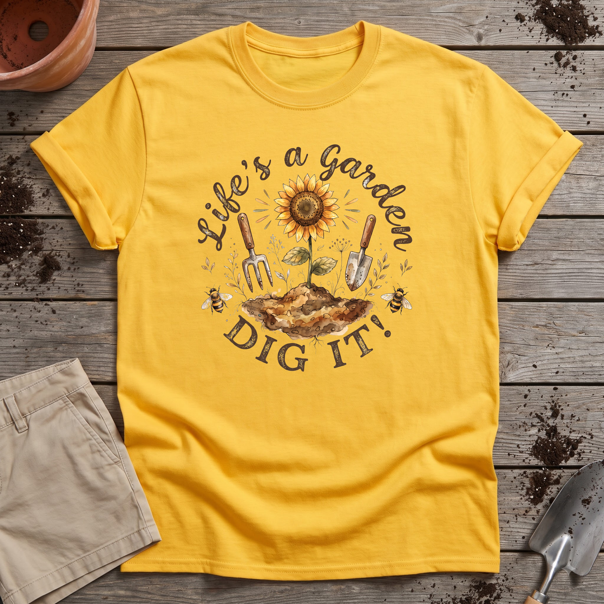 Life's A Garden T‑Shirt