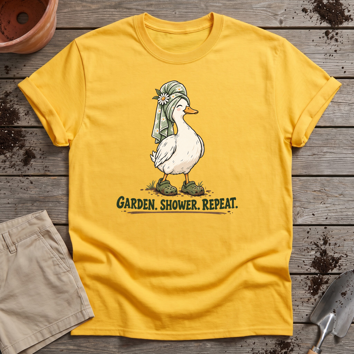Garden Shower Repeat T-Shirt
