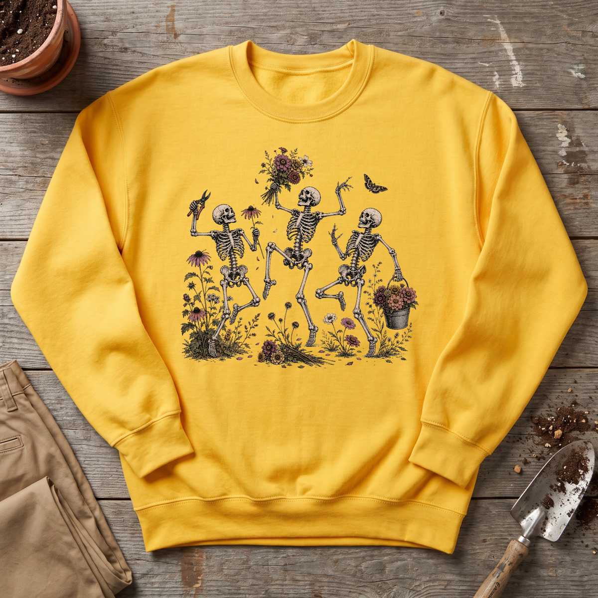 Skeleton Gardeners Sweatshirt