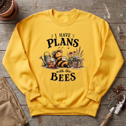 Plans With Bees Sweatshirt